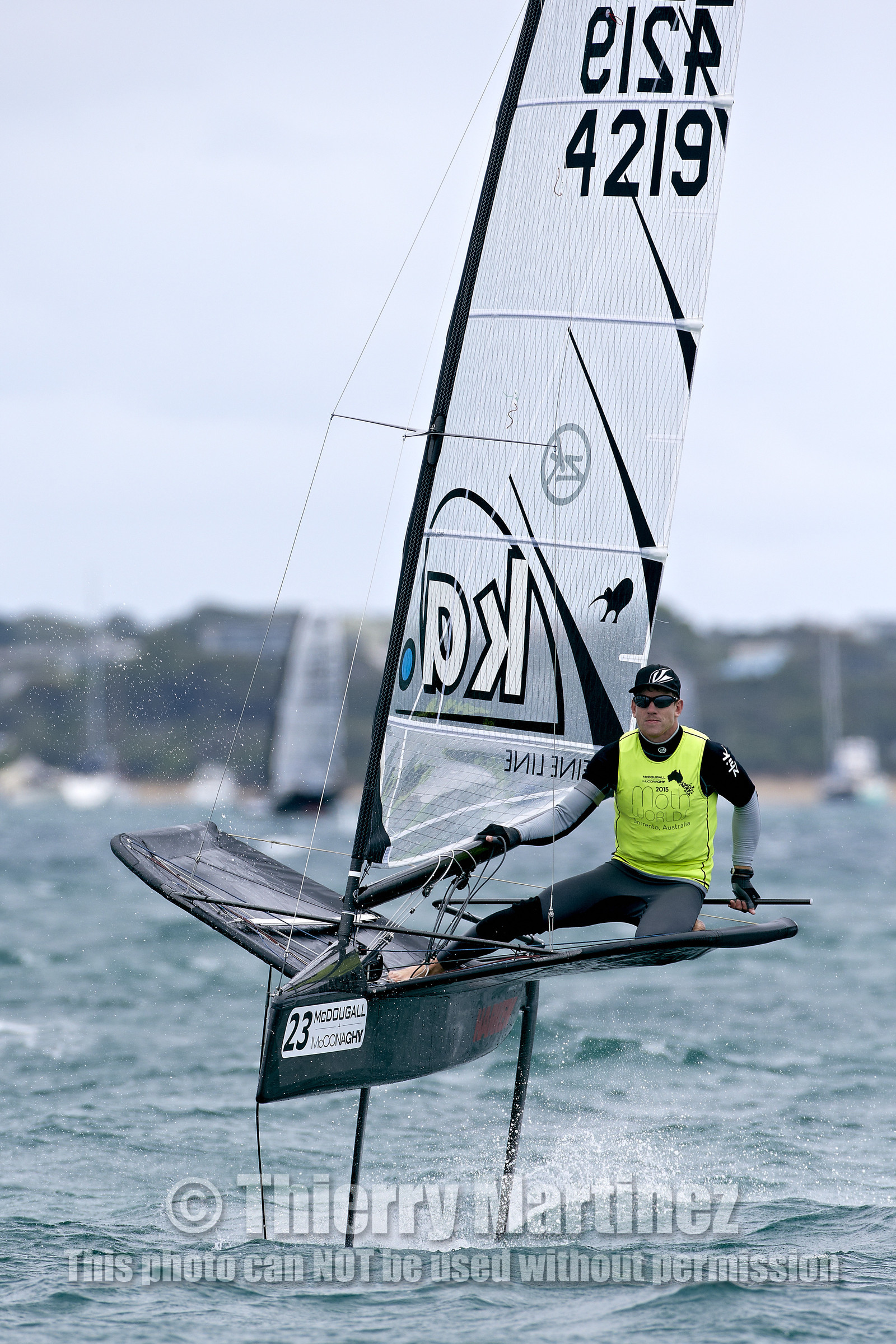2015 McDougall + McConaghy Moth Worlds. Sorrento - VIC AUSTRALIA  . 6 16 January 2015. Organize by Sorrento Sailing Couta Boat Club.