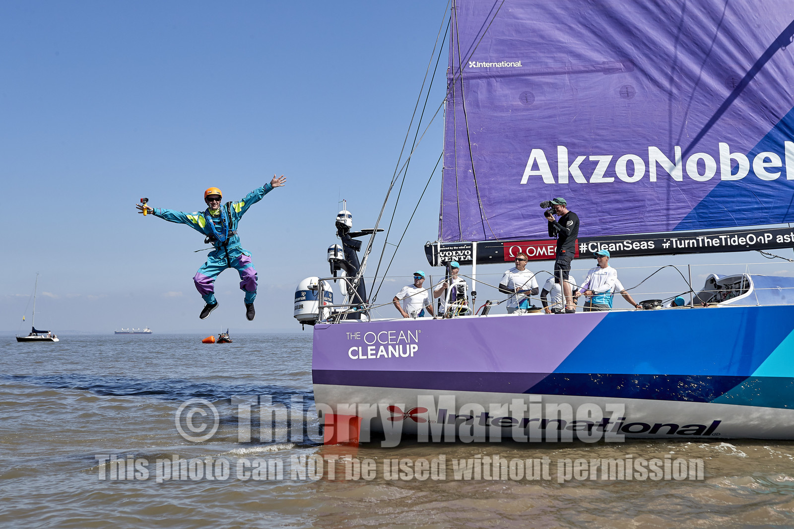 team AkzoNobel  in Volvo Ocean Race 2017-18.