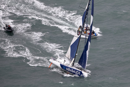 VENDEE GLOBE 2012 13 , Start  10 Nov 2012.