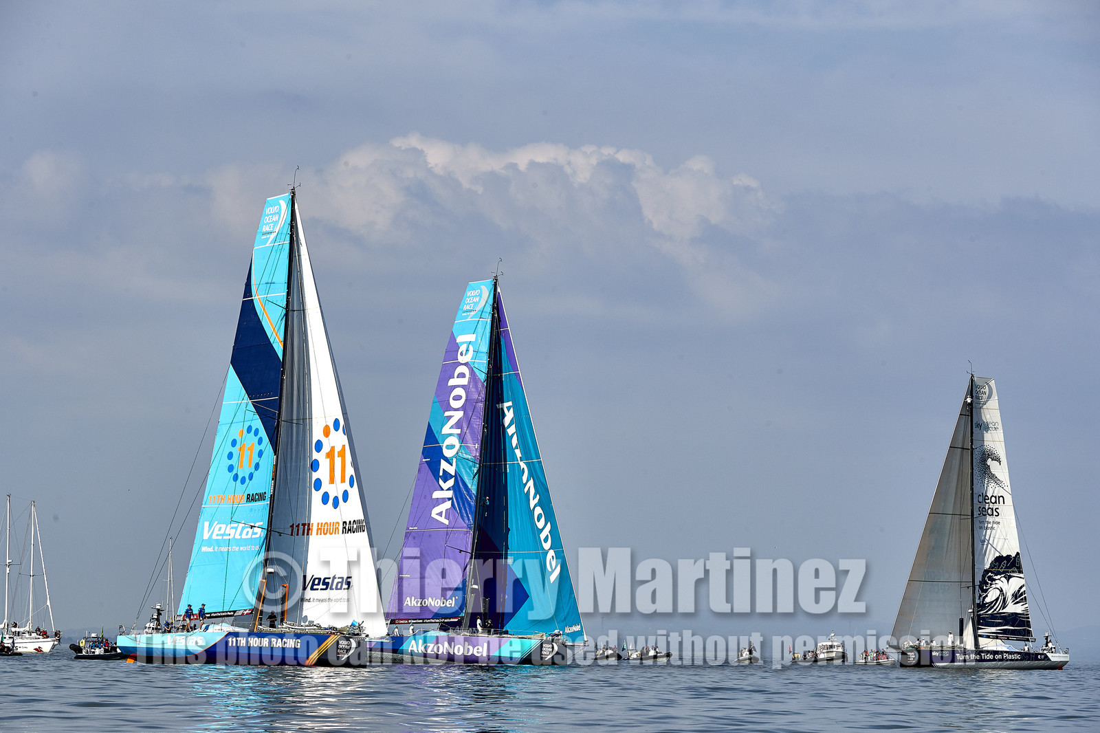 team AkzoNobel  in Volvo Ocean Race 2017-18.