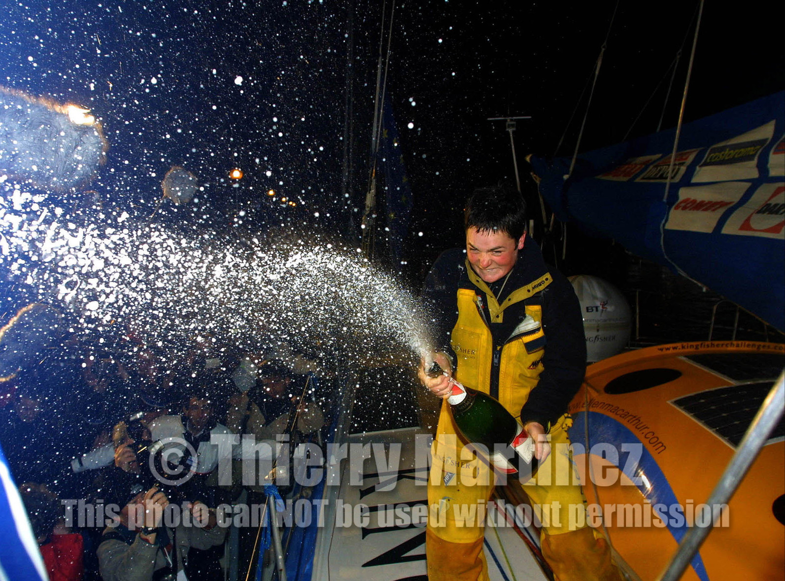 2000 Vendee Globe. Finish. Les Sables d'Olonne(FRA)