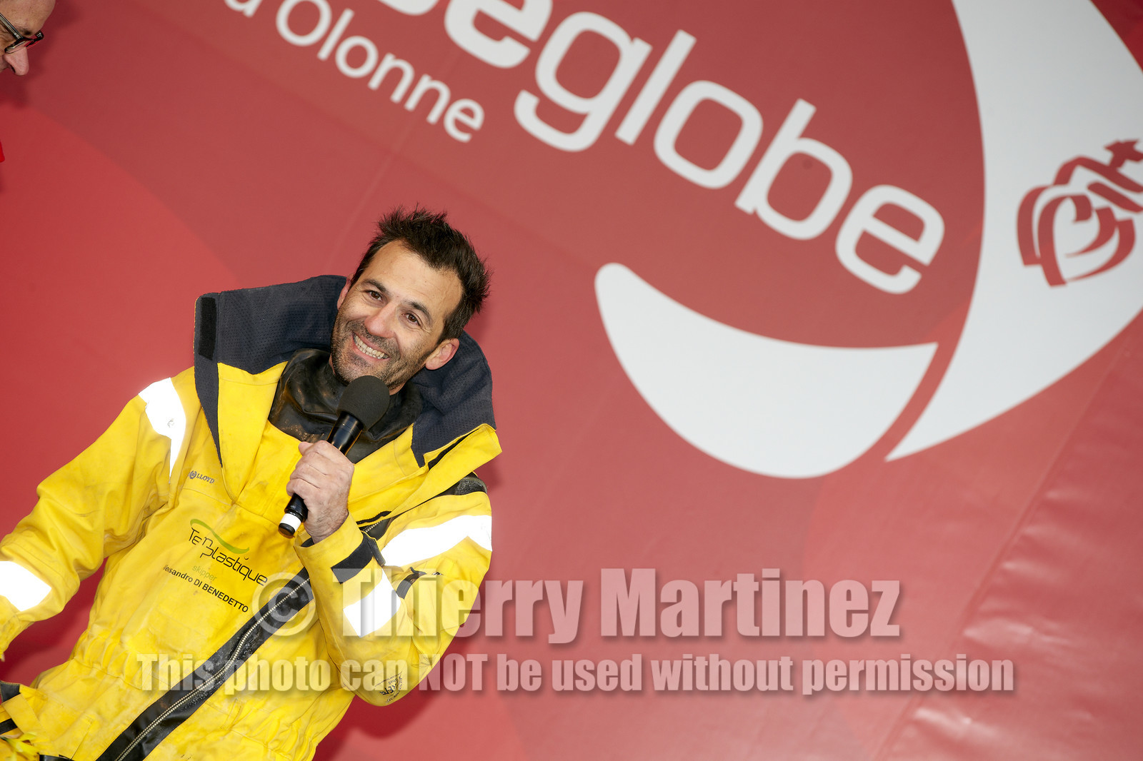 2012 13 VENDEE GLOBE ; Alessandro di Benedetto (FRA ITA) TEAM PLASTIQUE