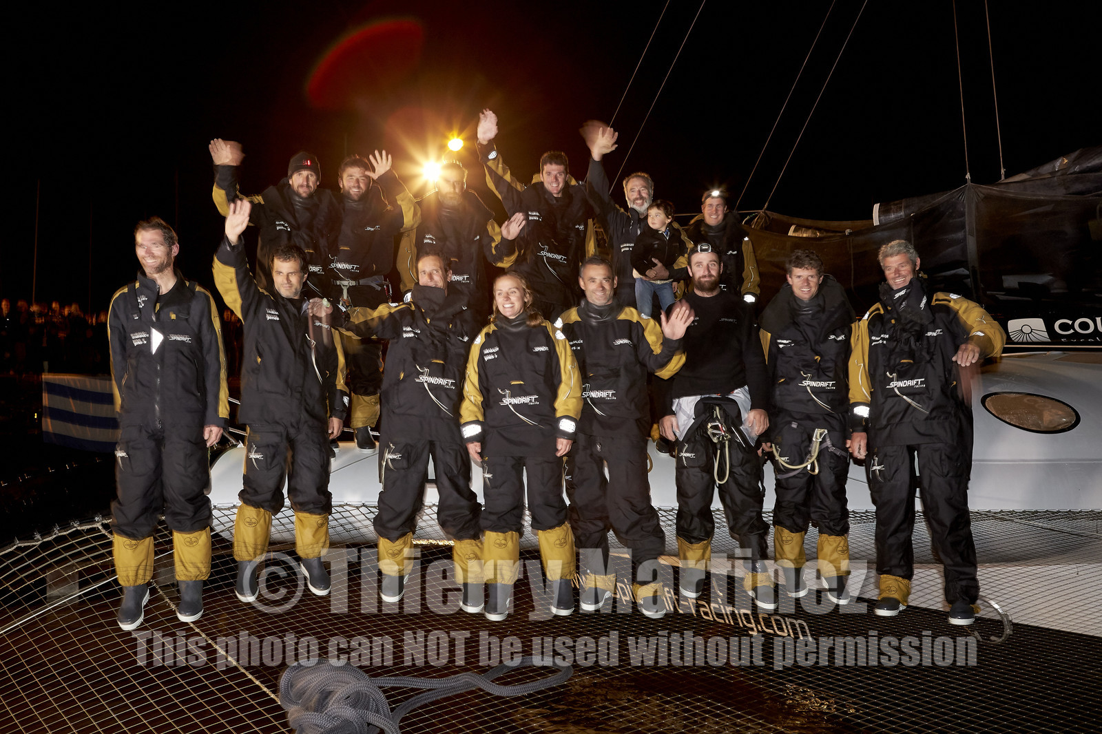 MAXI  SPINDRIFT 2 Jules Verne trophy  2015 2016 attempt.