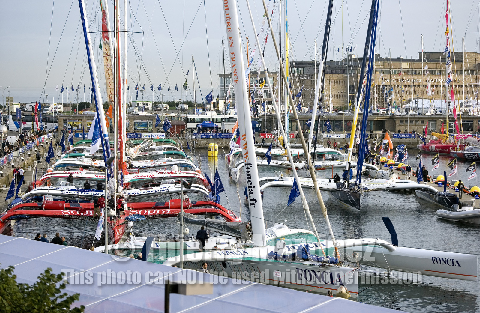 ROUTE DU RHUM Start in St Malo.Oct  2006