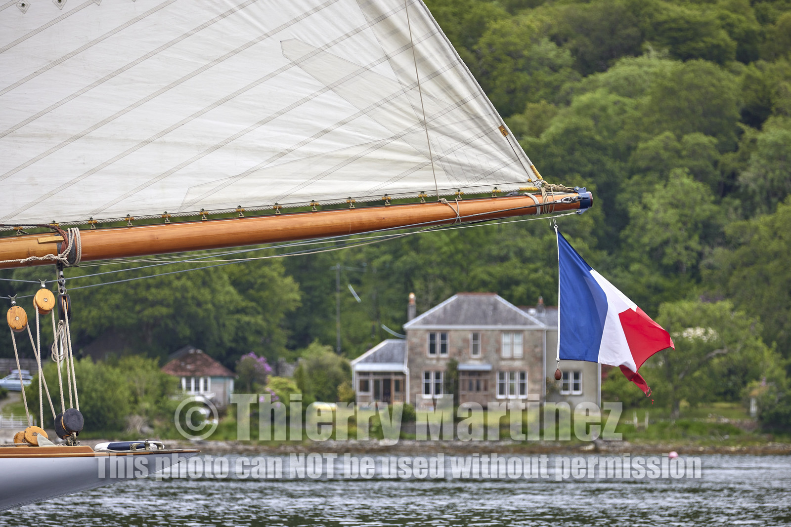 22_21692  © Thierry Martinez.FAIRLIE,SCOTLAND - UK 14th June 20222022 RICHARD MILLE FIFE REGATTA.Day 4 :ROTHESAY (ISLE OF BUTE) to PORTAVADIE.