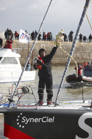 13_01790  2012 13 VENDEE GLOBE. Arrival in Les sables d'Olonne (