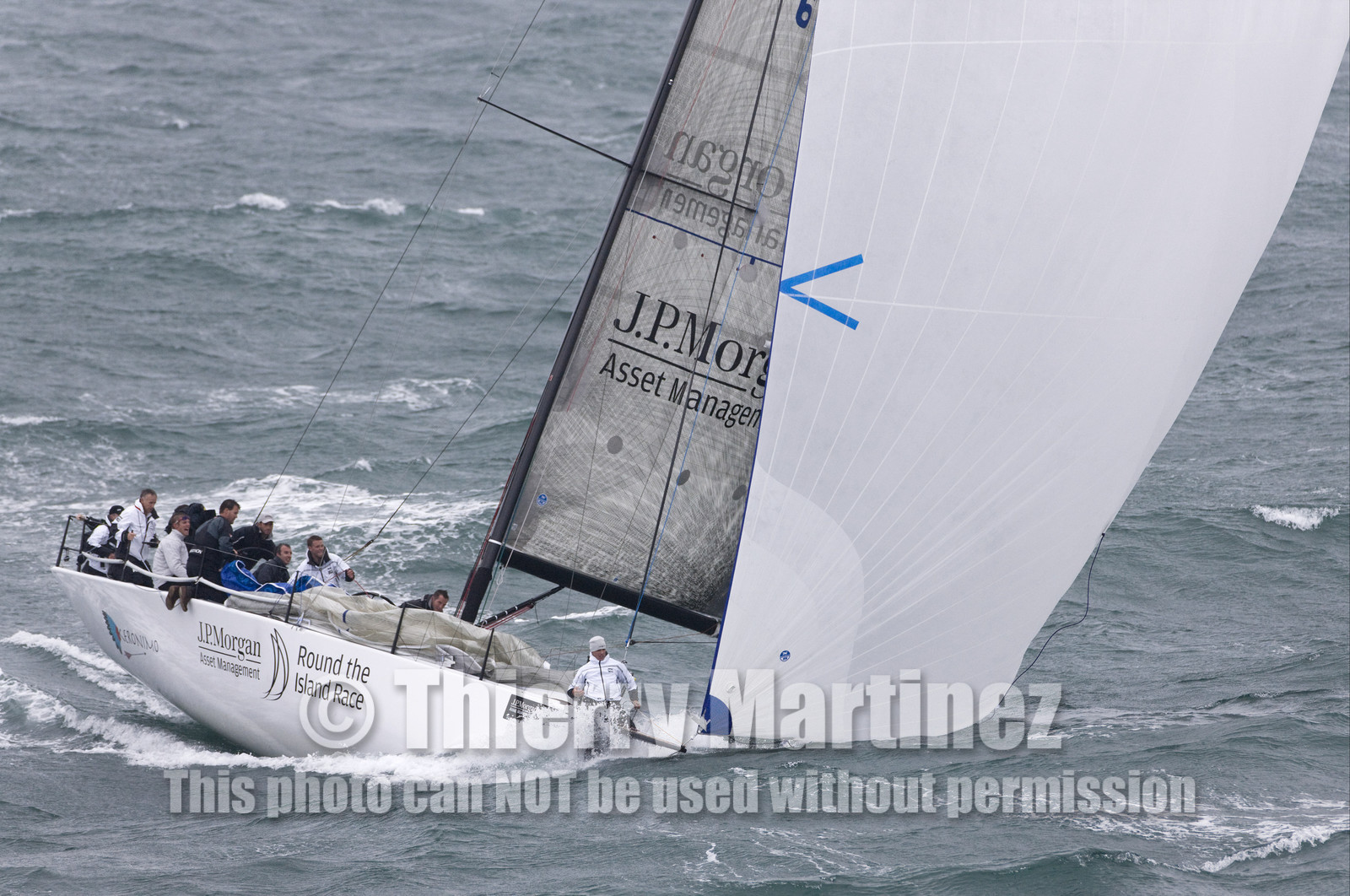 JP Morgan Asset Management Round The Island Race. 80th Anniversary race.