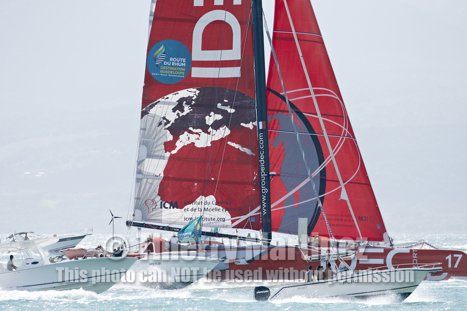2014 ROUTE DU RHUM-DESTINATION GUADELOUPE, SOLO SAILING TRANSATLANTIC : ST MALO (FRA)   POINTE A PITRE-GUADELOUPE (FRENCH WEST INDIES)