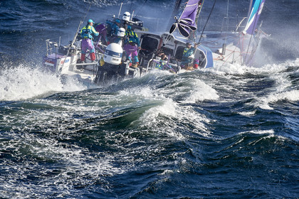 team AkzoNobel  in Volvo Ocean Race 2017-18.