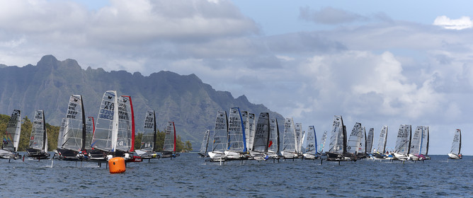 2013 McDOUGALL+McCONAGHY Moth Worlds - Kaneohe Bay - Hawaii -USA . October 2013