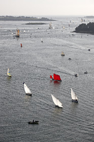 Semaine du Golfe 2015. Parade d'arrivée de la flotte.