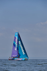 team AkzoNobel  in Volvo Ocean Race 2017-18.