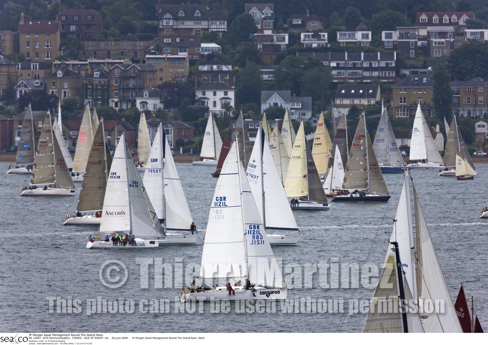 JP Morgan Asset Management Round The Island Race. 20 June 2009.