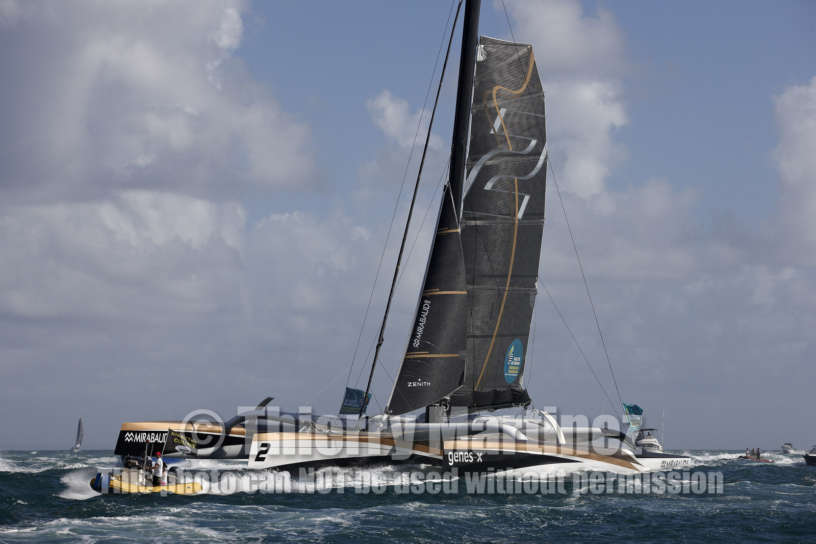 2014 ROUTE DU RHUM-DESTINATION GUADELOUPE, SOLO SAILING TRANSATLANTIC : ST MALO (FRA)   POINTE A PITRE-GUADELOUPE (FRENCH WEST INDIES)