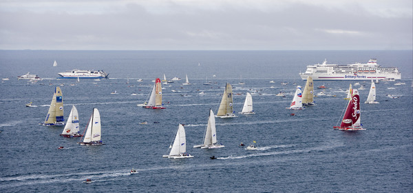 ROUTE DU RHUM Start in St Malo.Oct  2006