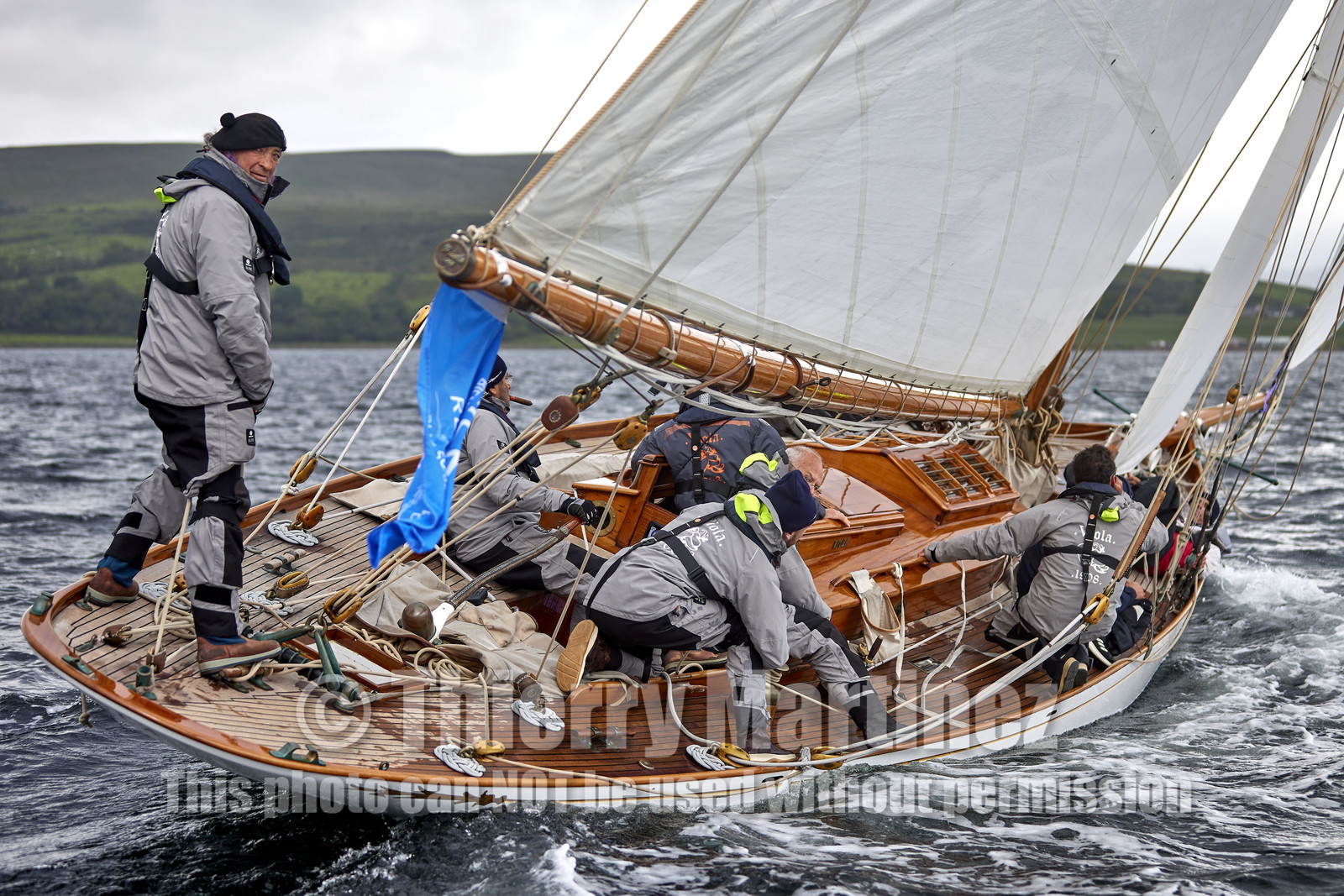 22_17006   © Thierry Martinez.FAIRLIE,SCOTLAND - UK 13th June 20222022 RICHARD MILLE FIFE REGATTA.Day 3;