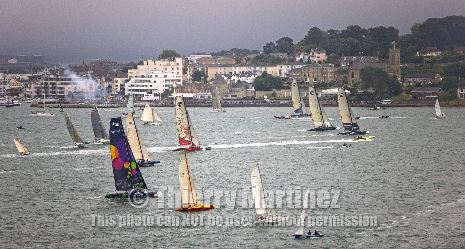 JP Morgan Asset Management Round The Island Race. 28 June 2008.