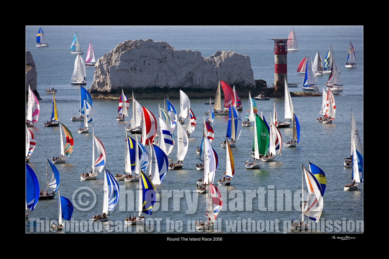 ROUND THE ISLAND RACE, ISLE OF WIGHT-UK . 3  June 2006.
