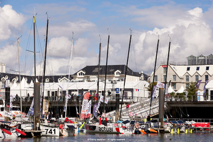 23_20979   © Thierry Martinez. LES SABLES D'OLONNE, 85 - FRANCE 22 septembre 2023.MINI TRANSAT 2023. Départ le 24 septembre.Les Sables d’Olonne (FRA)    Santa Cruz de la Palma ( Canaries)    St François ( Guadeloupe): 4050 NM.