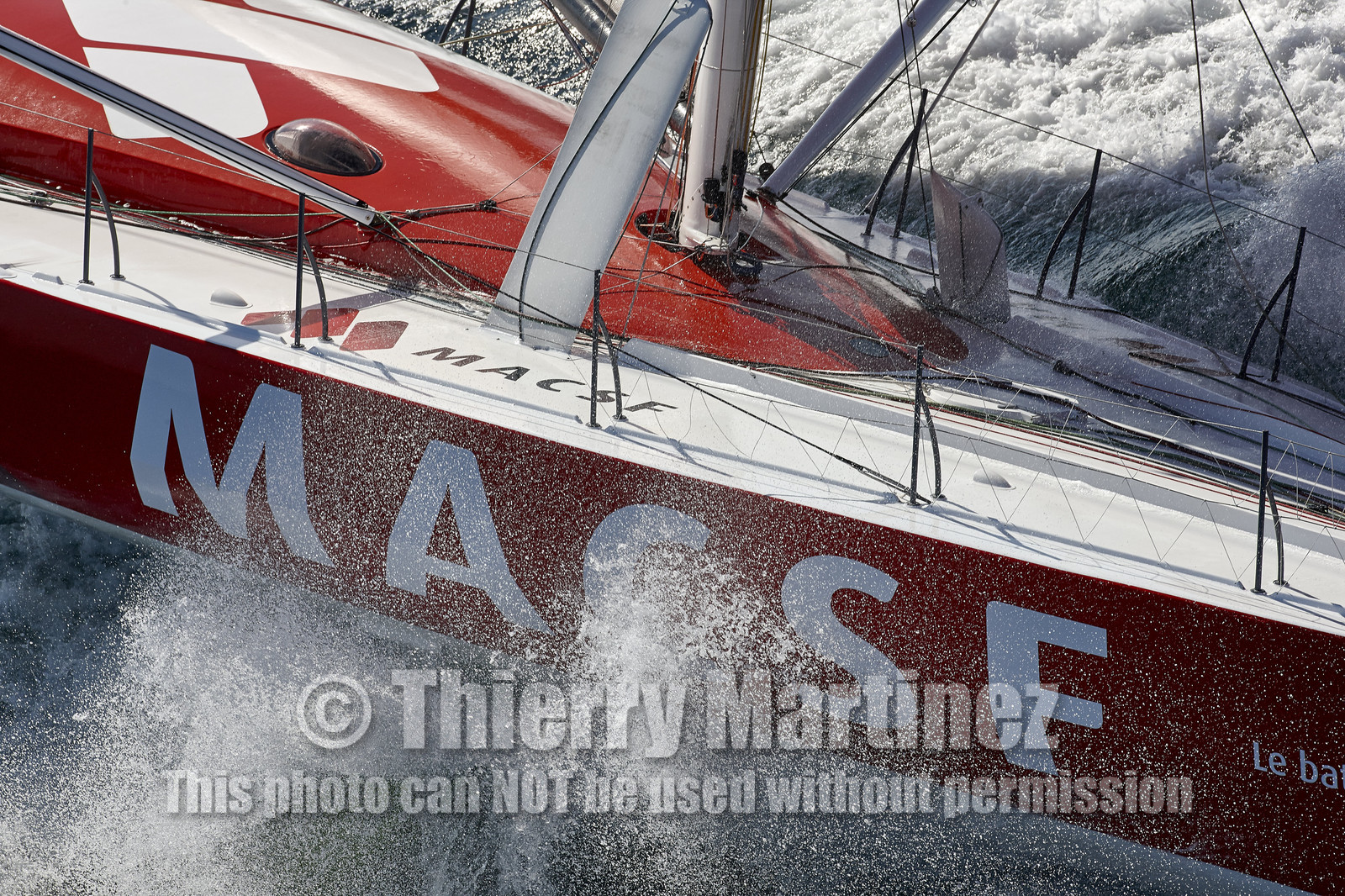 MACSF , Bertrand de Broc et Marc Guillemot avant la Transat Jacques Vabre 2015.