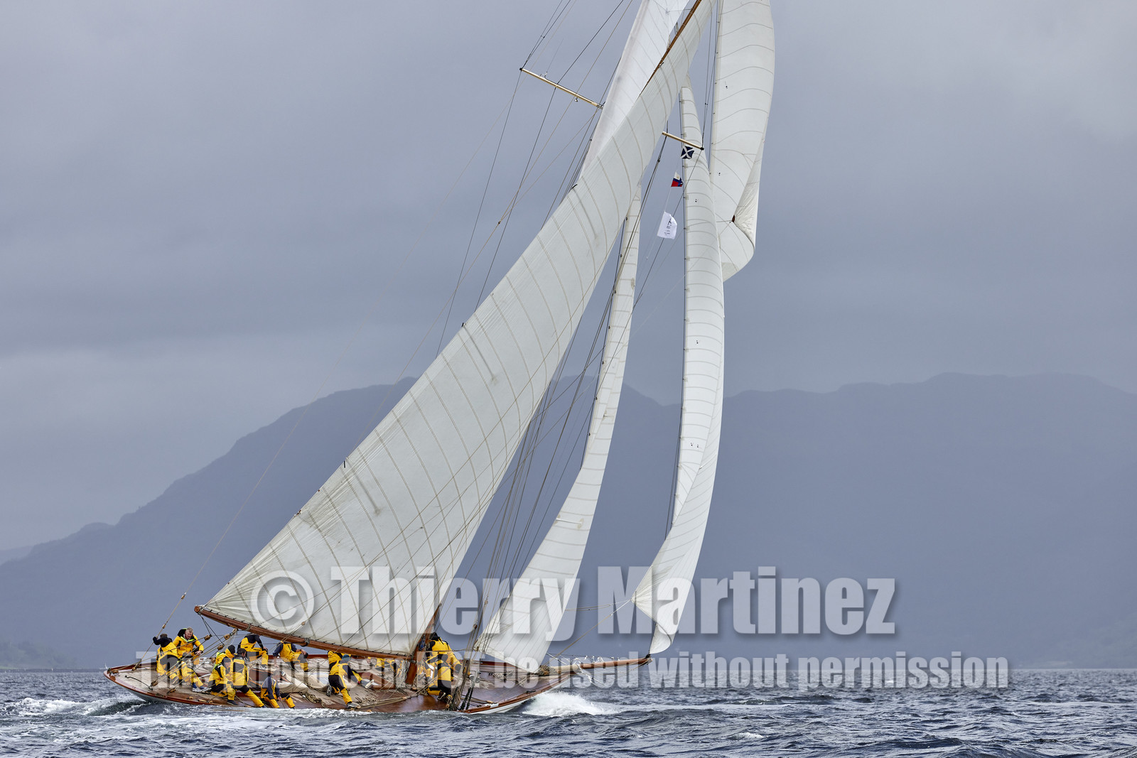 22_17006   © Thierry Martinez.FAIRLIE,SCOTLAND - UK 13th June 20222022 RICHARD MILLE FIFE REGATTA.Day 3;