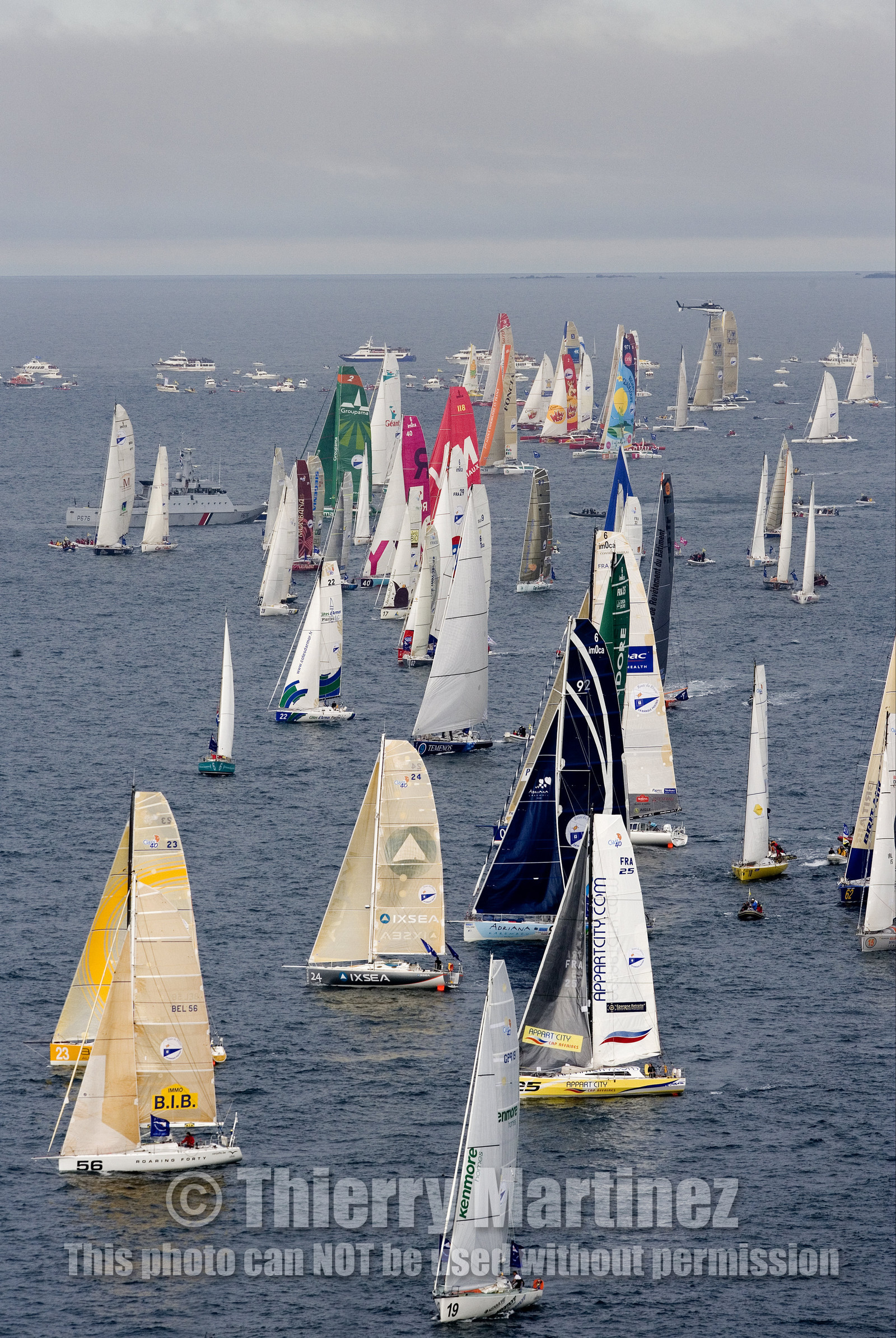 ROUTE DU RHUM Start in St Malo.Oct  2006