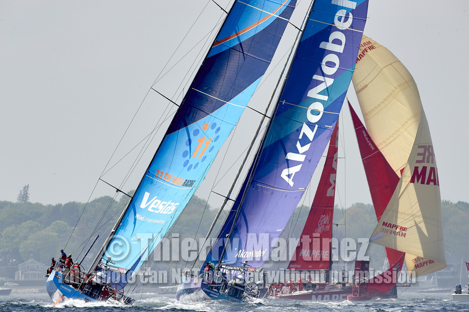 team AkzoNobel  in Volvo Ocean Race 2017-18.