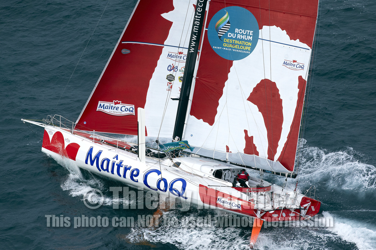 2014 ROUTE DU RHUM-DESTINATION GUADELOUPE, SOLO SAILING TRANSATLANTIC : ST MALO (FRA)   POINTE A PITRE-GUADELOUPE (FRENCH WEST INDIES)