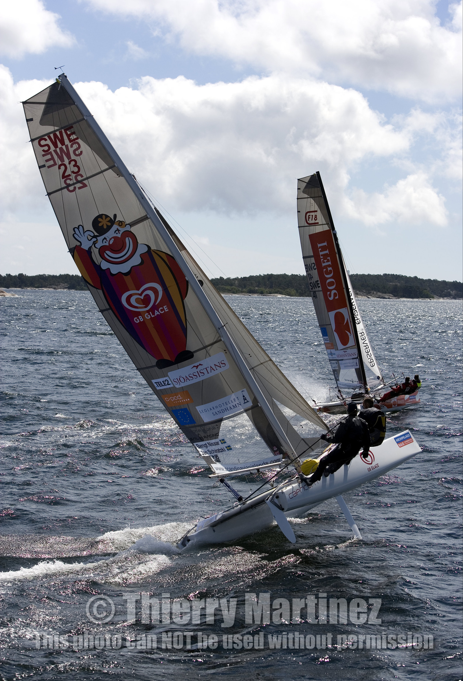 ©ThMartinez. NAGU, Finland, 28 JUNE 2006..Archipelago Raid 2006 (26-30 June 2006) Day 3-  .