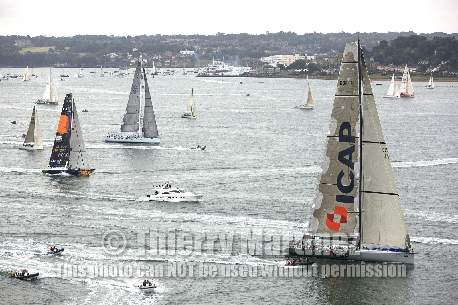 JP Morgan Asset Management Round The Island Race. 20 June 2009.