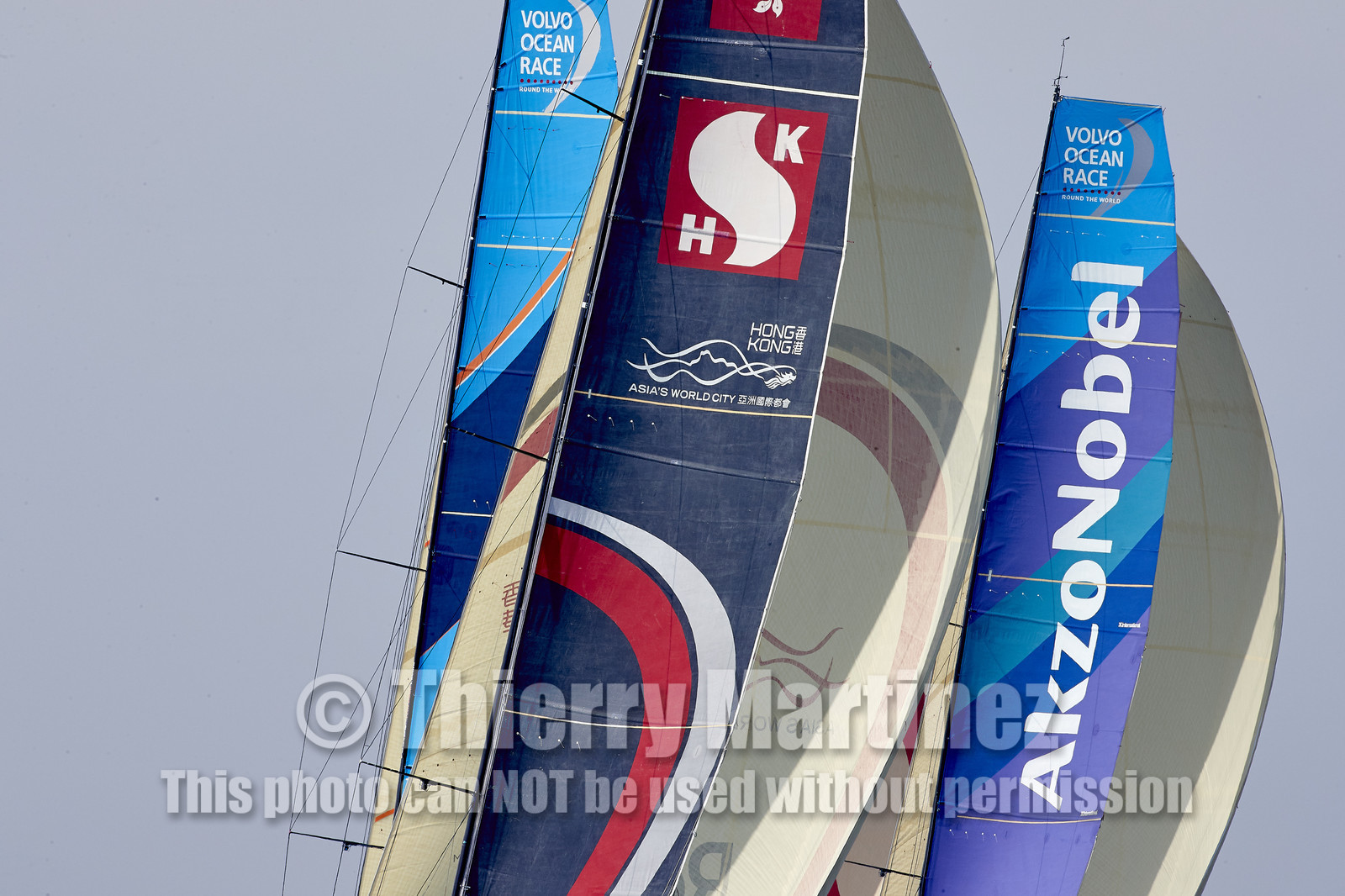 team AkzoNobel  in Volvo Ocean Race 2017-18.