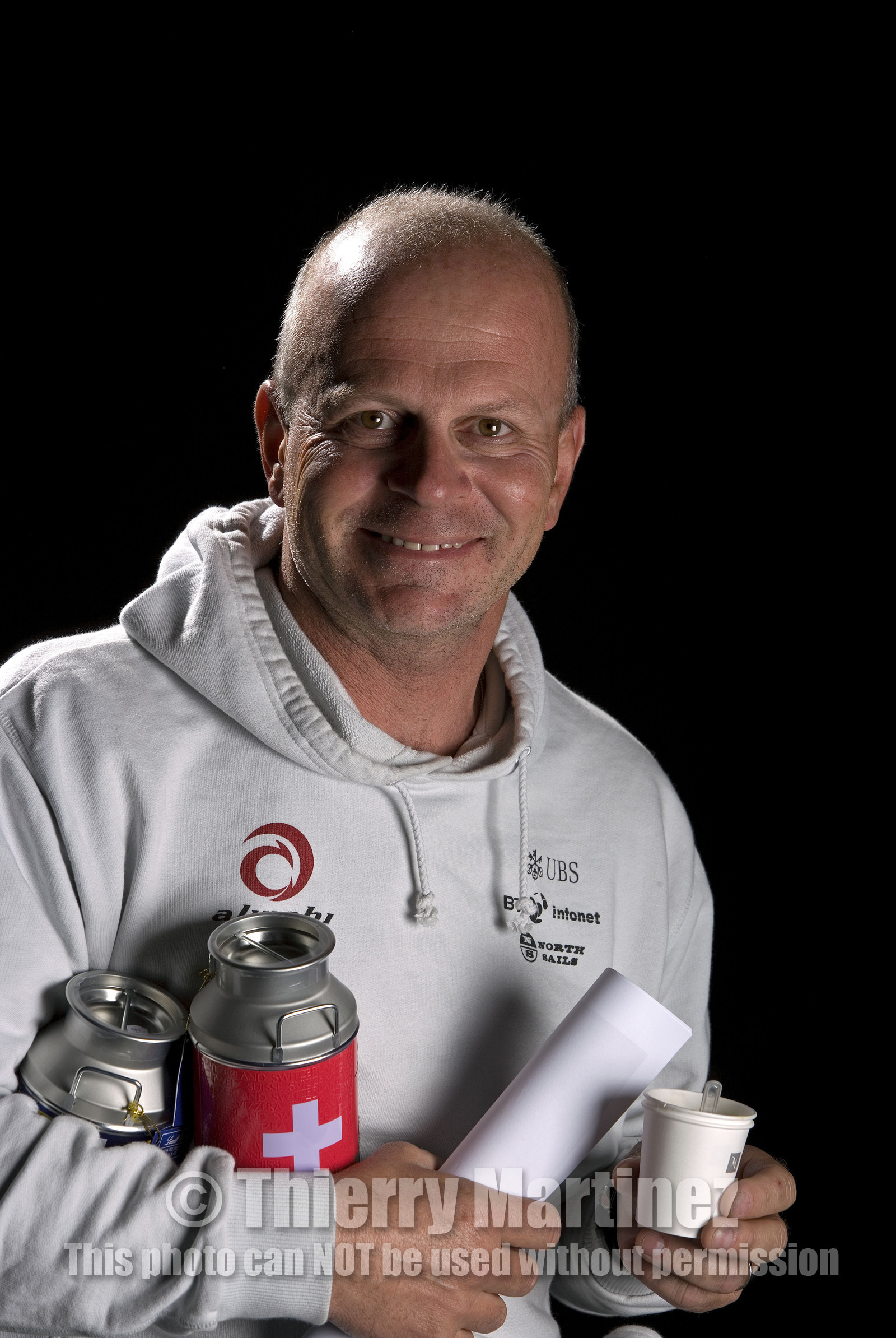 Alinghi - Valencia (Spain) April 2007..