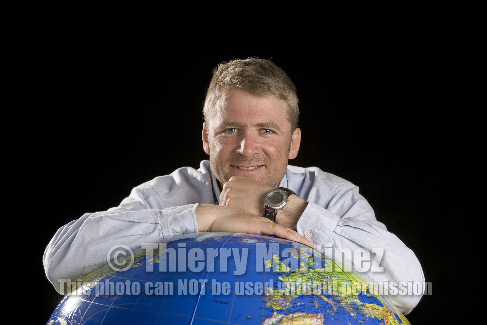 Yann Elies , skipper GENERALI IN STUDIO March 2006