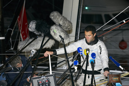 2012 13 VENDEE GLOBE. Armel Le Cleac'h (FRA) BANQUE POPULAIRE 2nd .