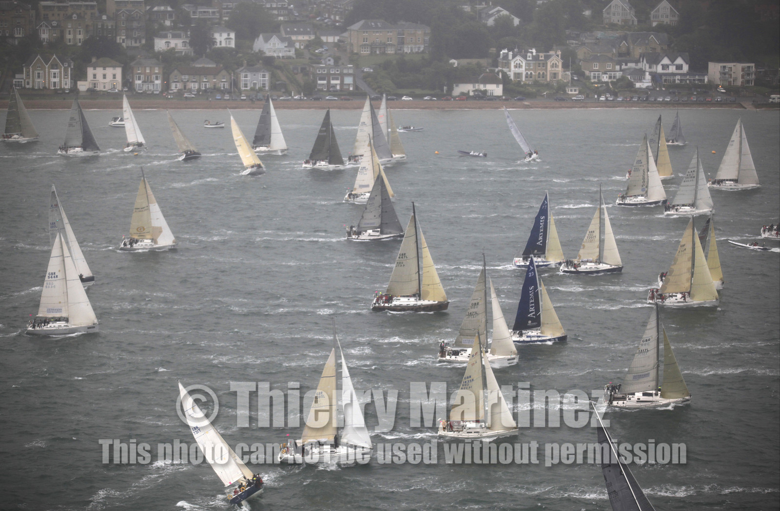 JP Morgan Asset Management Round The Island Race. 80th Anniversary race.