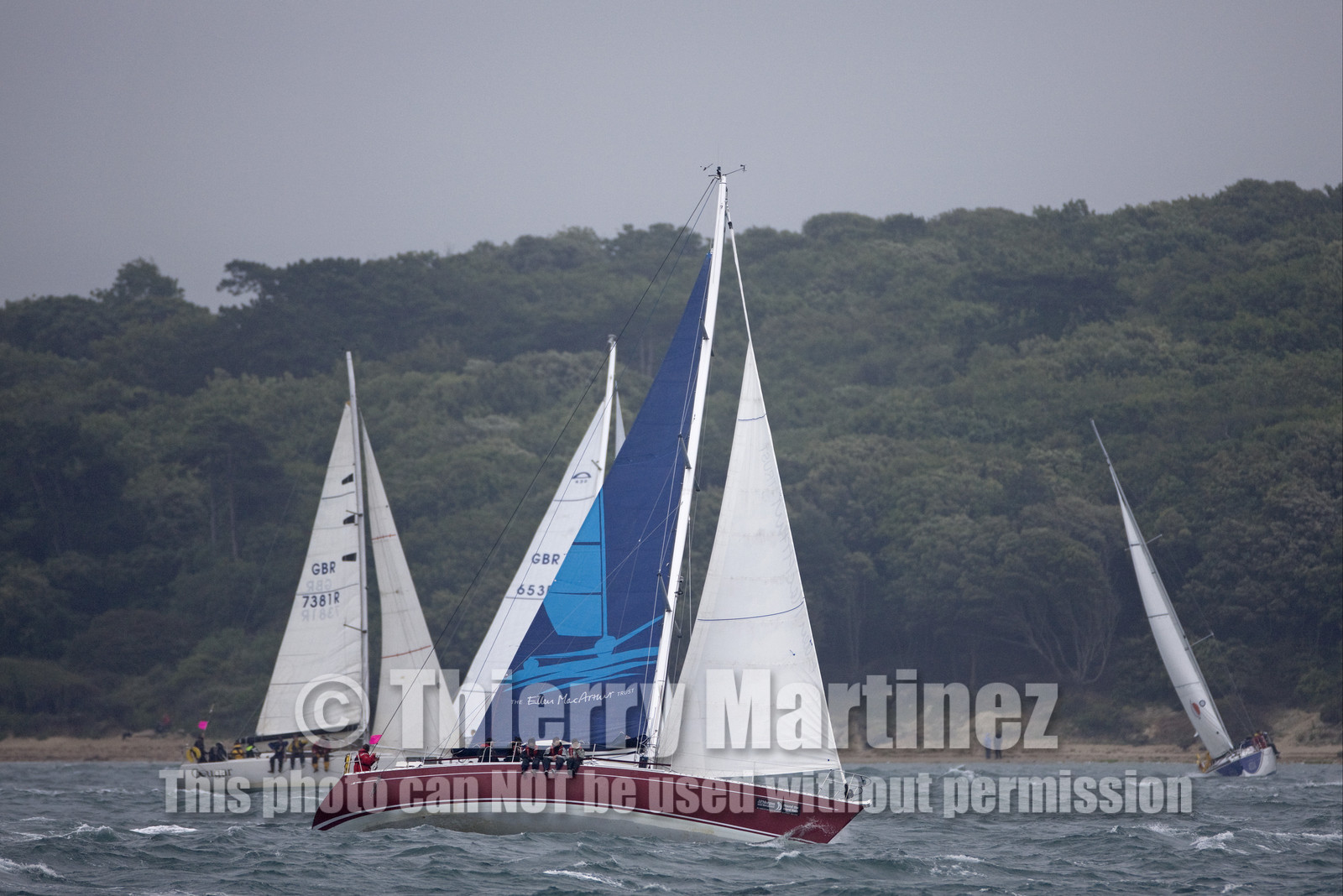 JP Morgan Asset Management Round The Island Race. 80th Anniversary race.