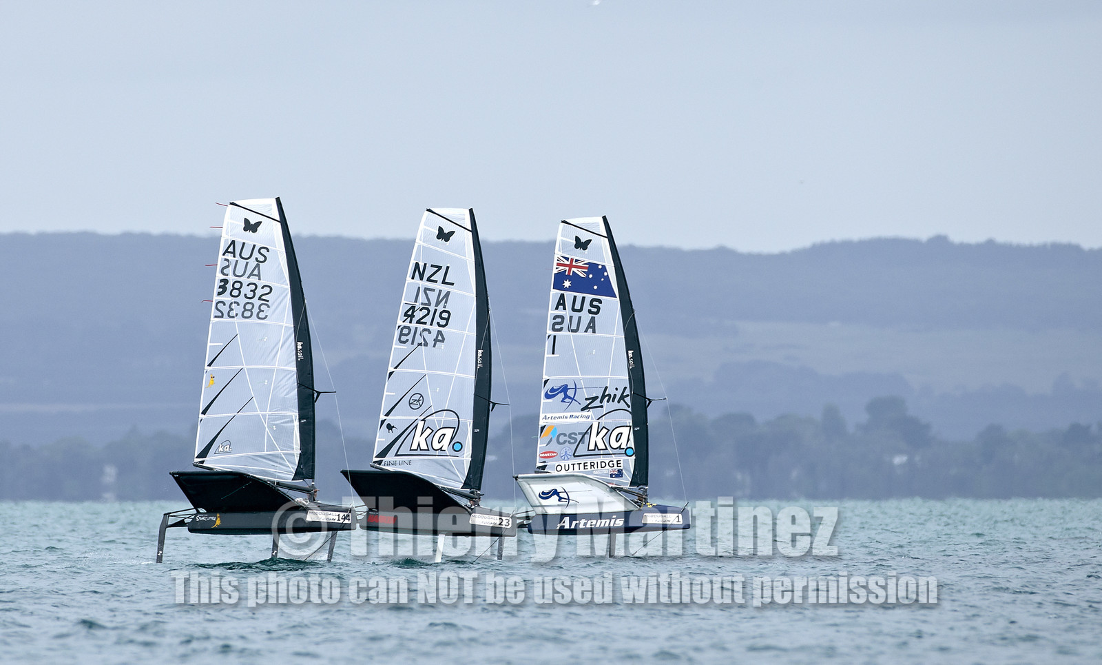 2015 McDougall + McConaghy Moth Worlds. Sorrento - VIC AUSTRALIA  . 6 16 January 2015. Organize by Sorrento Sailing Couta Boat Club.