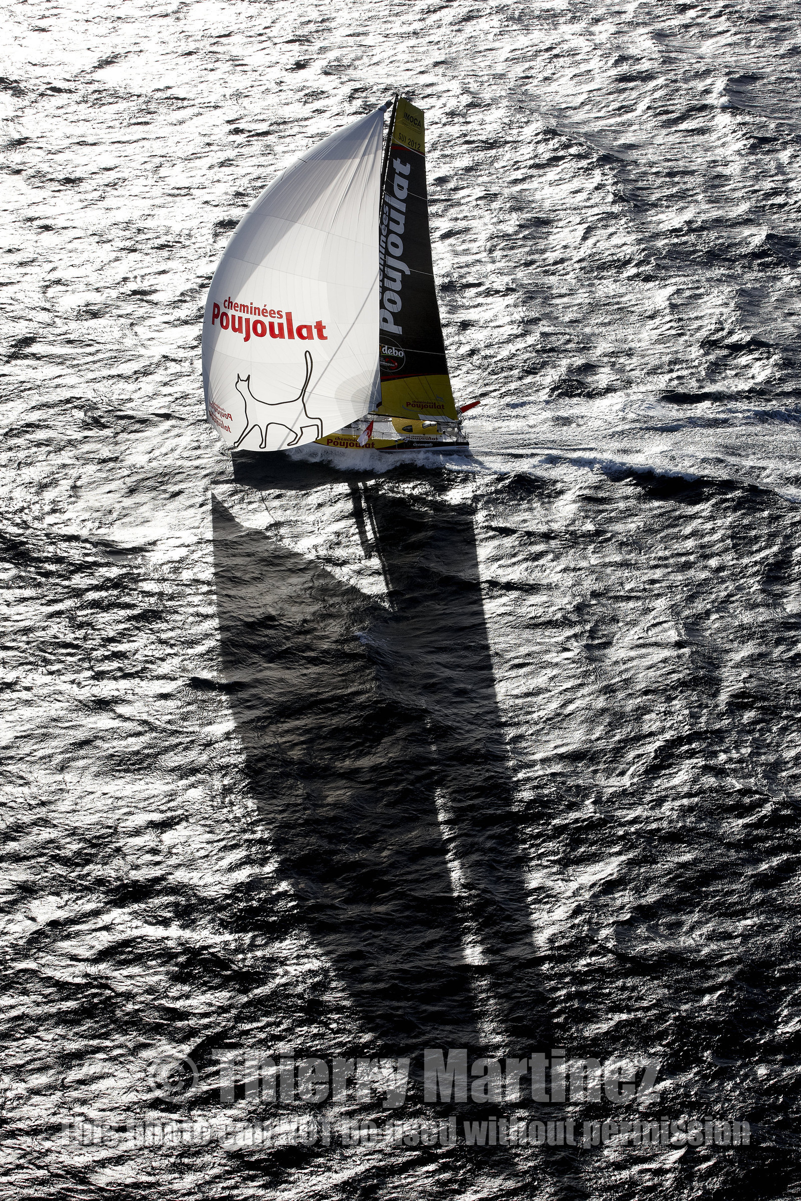 12_20641 CHEMINEES POUJOULAT ( IMOCA 60') , Skipper Bernard Stamm (SUI)