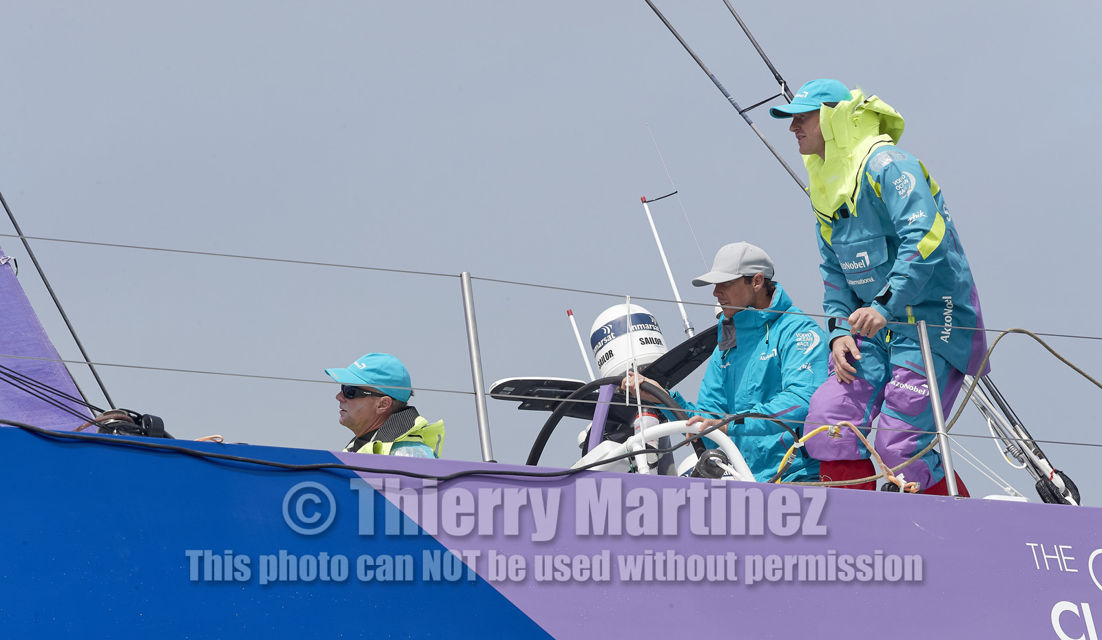 team AkzoNobel  in Volvo Ocean Race 2017-18.