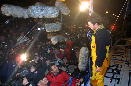 2000 Vendee Globe. Finish. Les Sables d'Olonne(FRA)