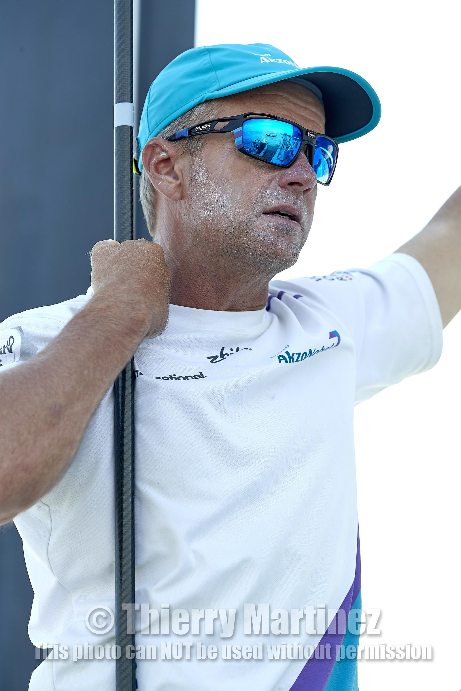 team AkzoNobel  in Volvo Ocean Race 2017-18.