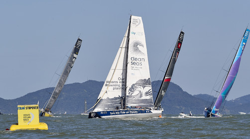 team AkzoNobel  in Volvo Ocean Race 2017-18.