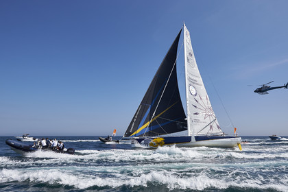 Arrival of NEW YORK-VENDEE (Les Sables d’Olonne) presented by Currency House & SpaceCode.