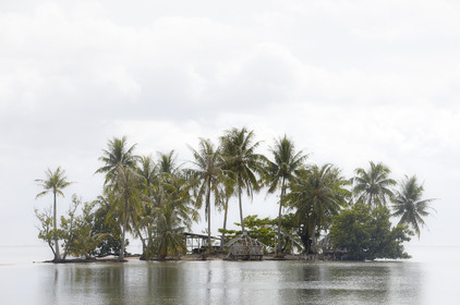 15_024422  ©ThMartinez Sea&Co.  RAIATEA - ILES SOUS LE VENT. POLYNESIE FRANCAISE .  2 Février 2015. ..MOTU dans le lagon de Raiatea.