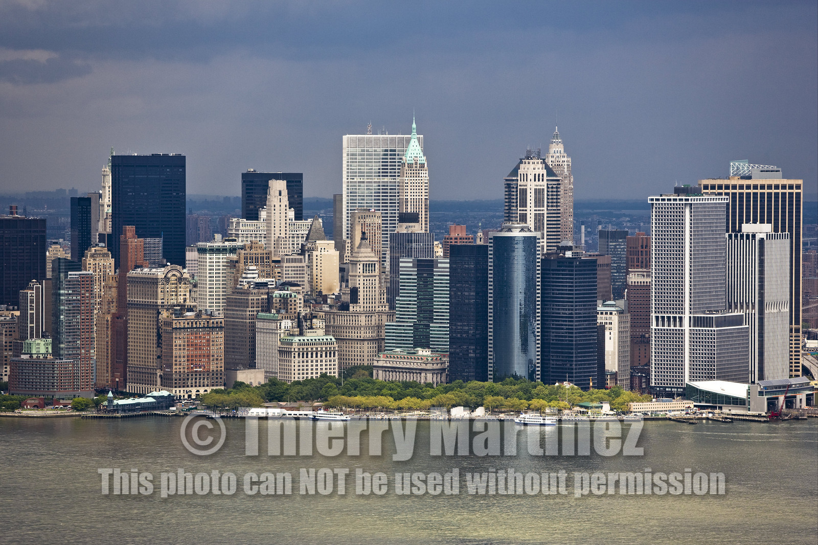 AERIAL VIEW OF NEW YORK CITY (NEW YORK-USA)