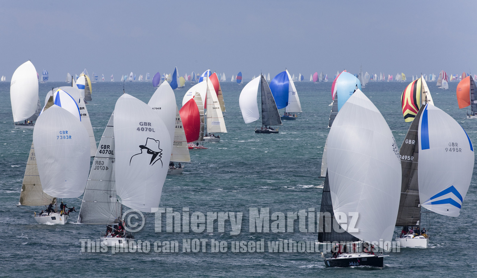 JP Morgan Asset Management Round The Island Race. 20 June 2009.