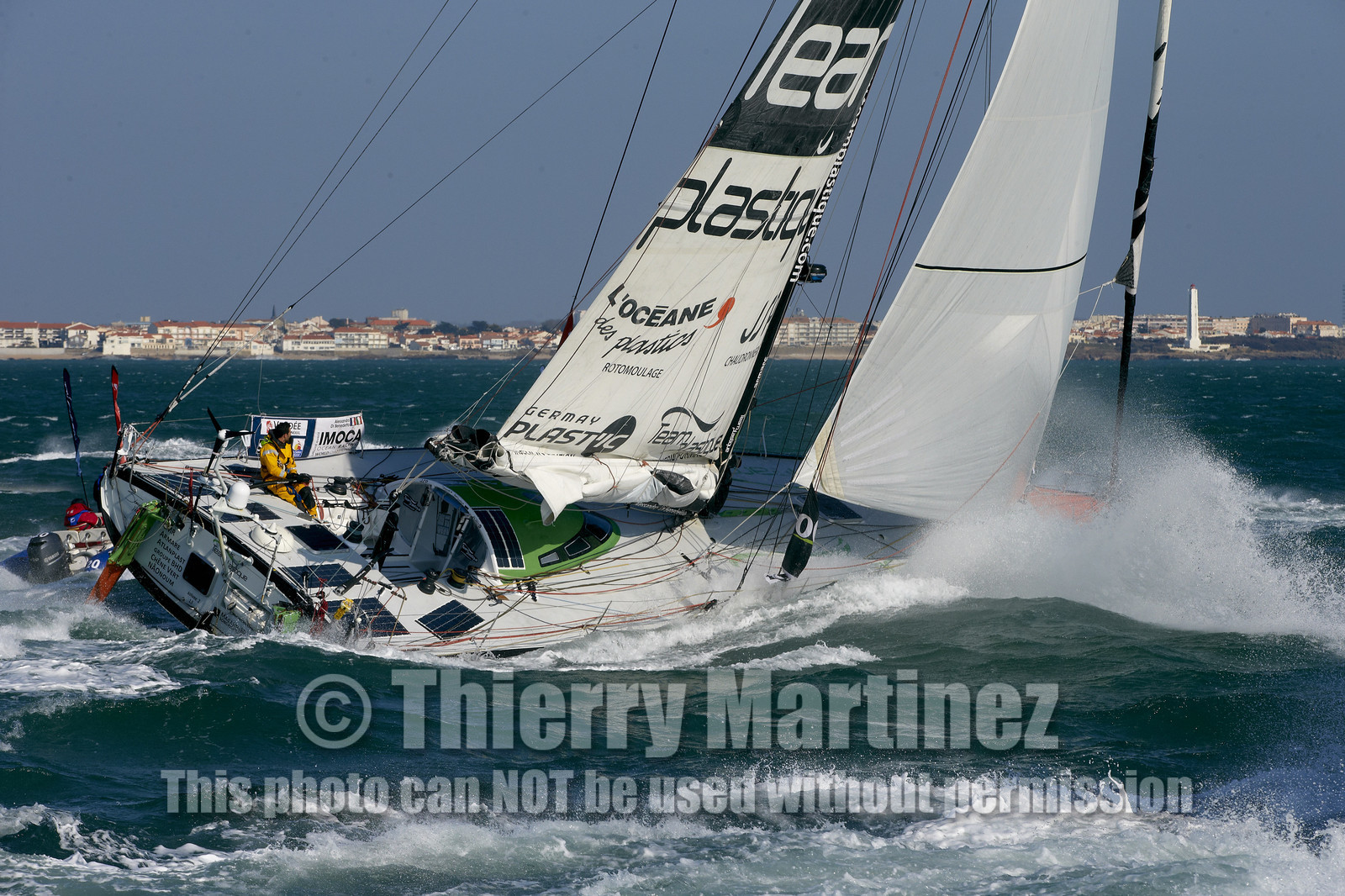2012 13 VENDEE GLOBE ; Alessandro di Benedetto (FRA ITA) TEAM PLASTIQUE