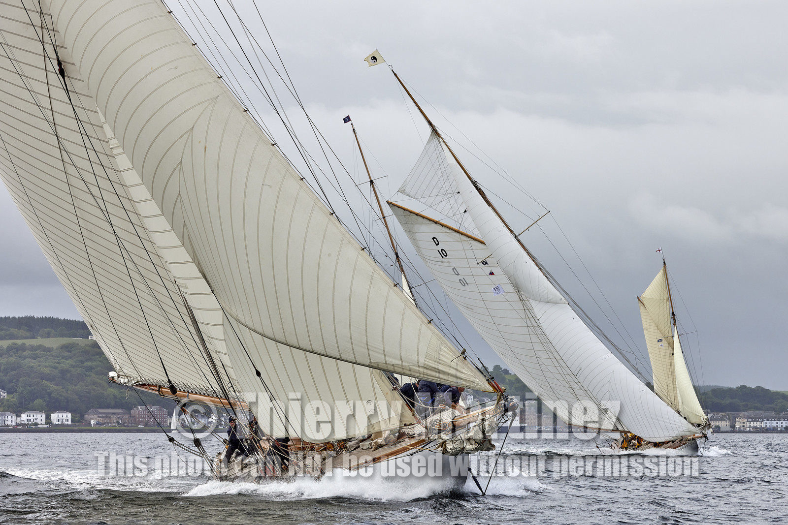 22_17006   © Thierry Martinez.FAIRLIE,SCOTLAND - UK 13th June 20222022 RICHARD MILLE FIFE REGATTA.Day 3;