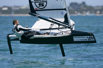 2015 McDougall + McConaghy Moth Worlds. Sorrento - VIC AUSTRALIA  . 6 16 January 2015. Organize by Sorrento Sailing Couta Boat Club.
