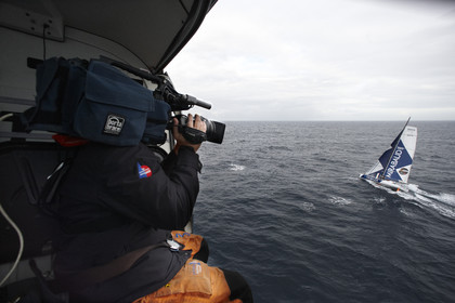MIRABAUD  Monohull IMOCA 60, skipper Dominique Wavre (SUi)